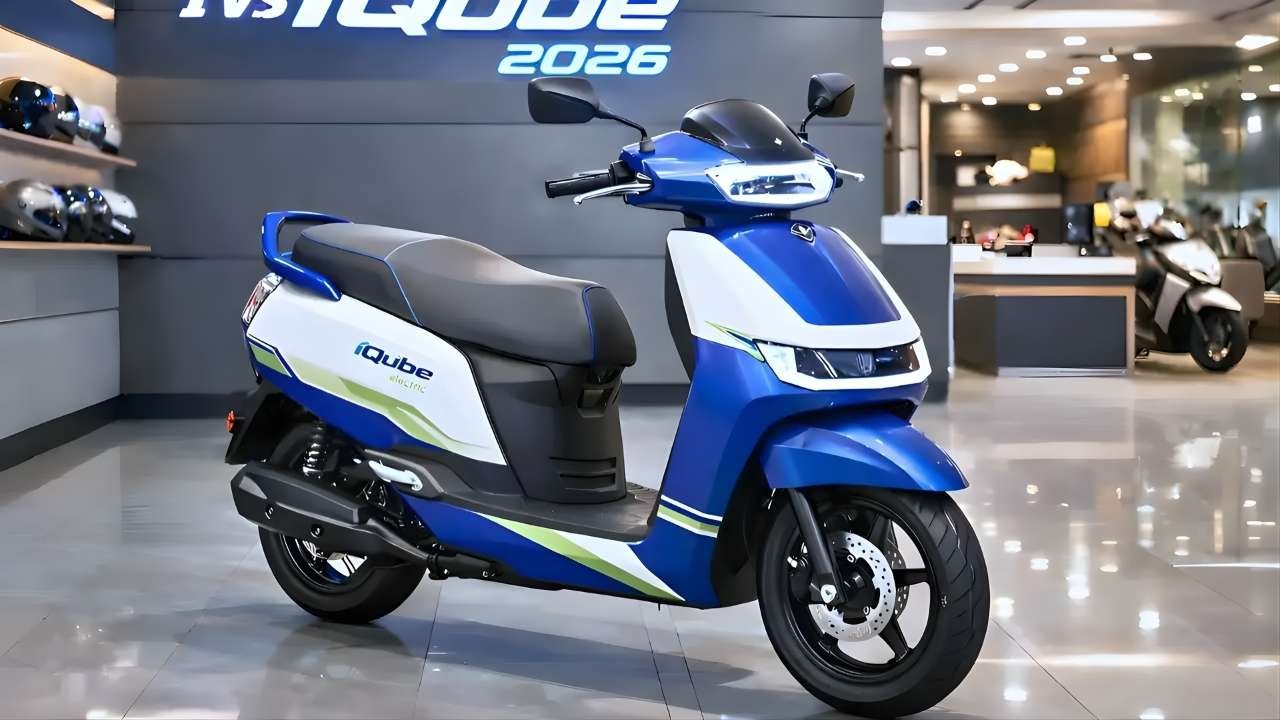 2026 TVS iQube Electric Scooter Launched 74–212 km Range, Price ₹94,999–₹1.62 Lakh