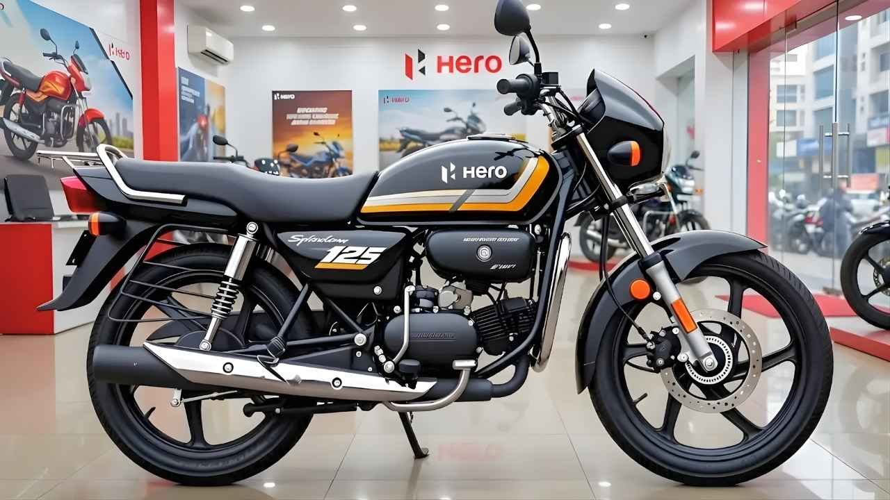 Hero Splendor 125 Launched with 90kmpl Mileage and 125cc Engine – Price Starts at ₹79,426